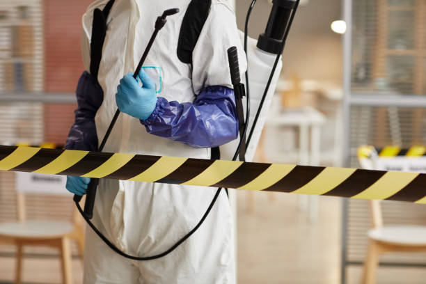 Professional Trauma Scene Cleanup technician working in Red Bud, IL
